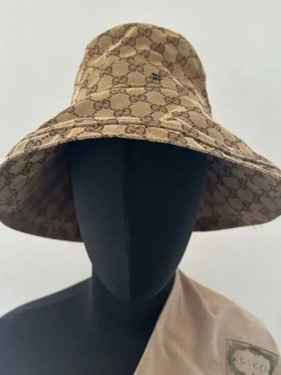 Gucci GG Monogram Bucket Hat Wide Brim Hat main image 6